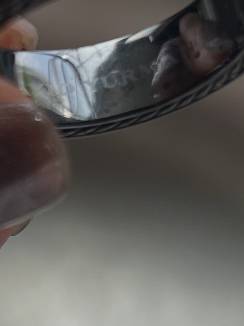 David Yurman Silver Twisted Cable Band